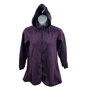 Calvin Klein Performance Hoodie Jacket Womens S Security Pocket Headphone Access